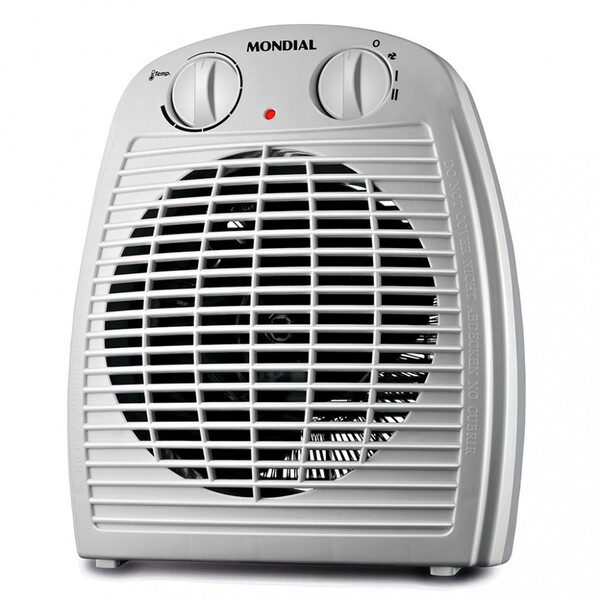 Aquecedor elétrico de ar Mondial A-08 branco