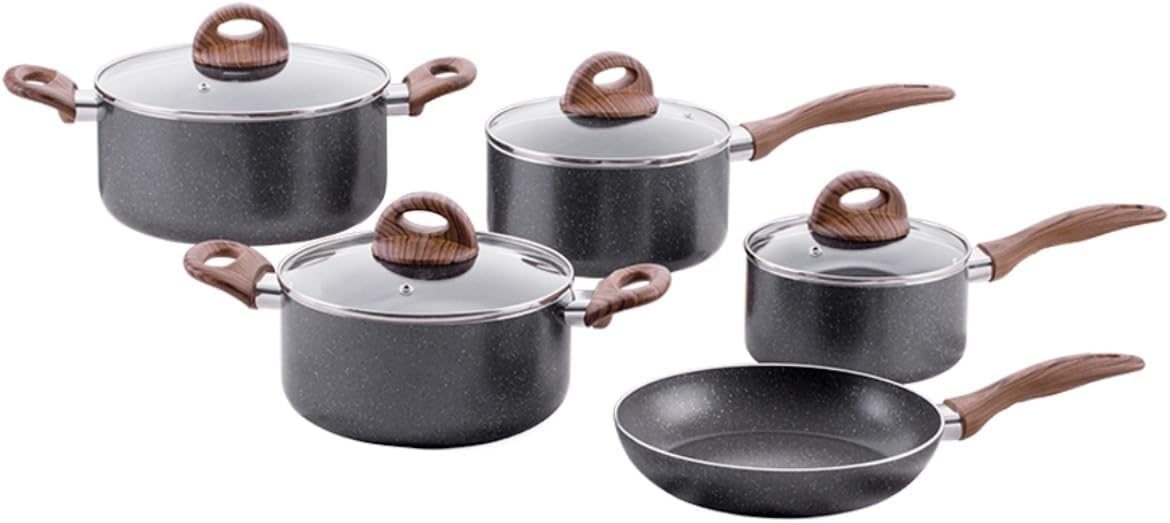 Jogo completo Brinox Ceramic Life Smart Plus Granito 5 peças