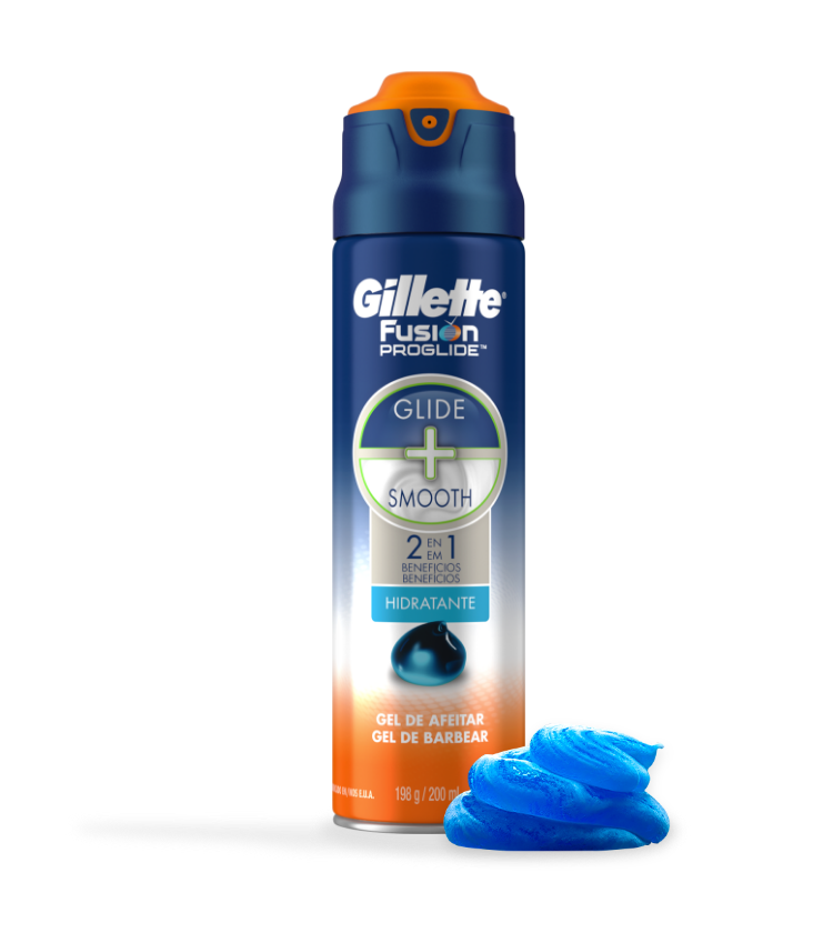 Gillette Gel de Barbear Fusion Proglide Hidratante 200 ml