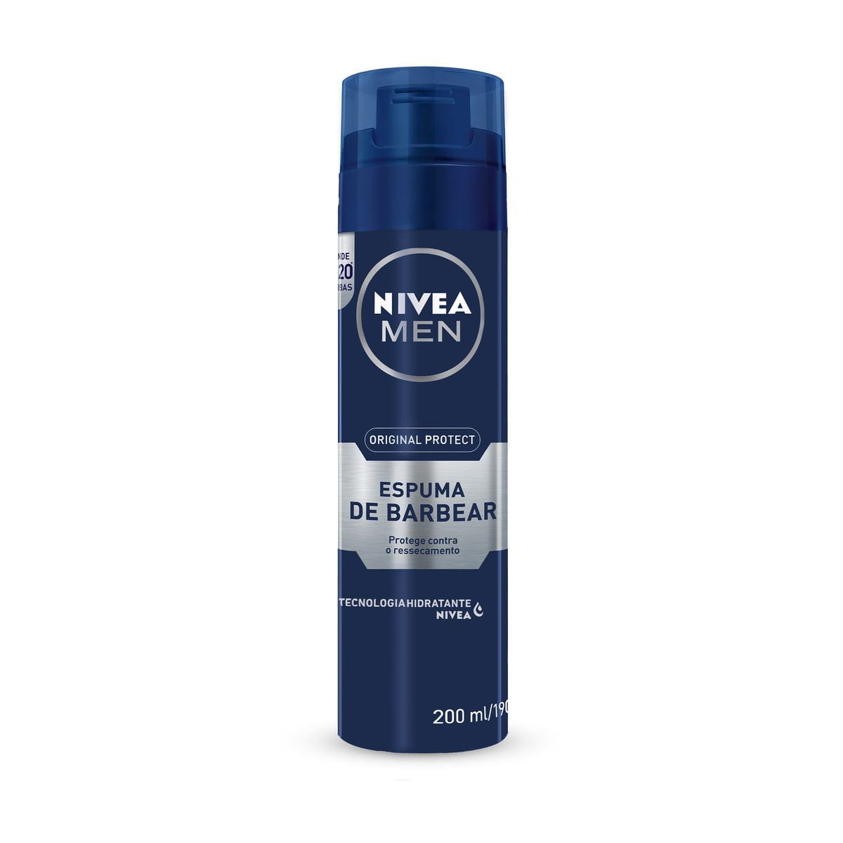 NIVEA MEN Espuma de Barbear Original Protect 200 ml