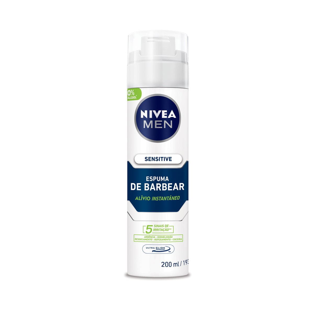 NIVEA MEN Espuma de Barbear Sensitive 200 ml