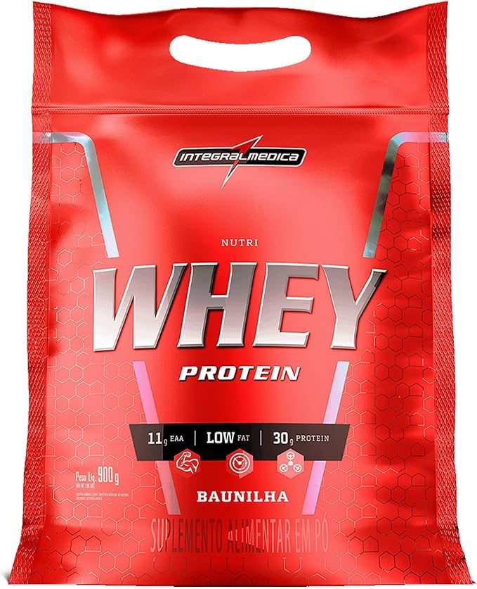 Nutri Whey Integralmedica Baunilha 900g