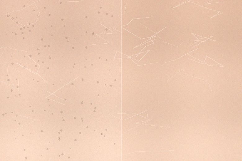 Textura ilustrativa de pele mista
