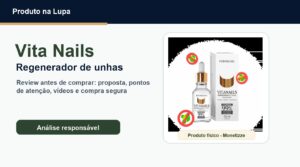 Vita Nails regenerador de unhas review Produto na Lupa