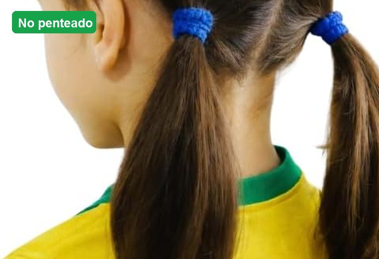 Xuxinhas Copa do Mundo usadas em penteado infantil
