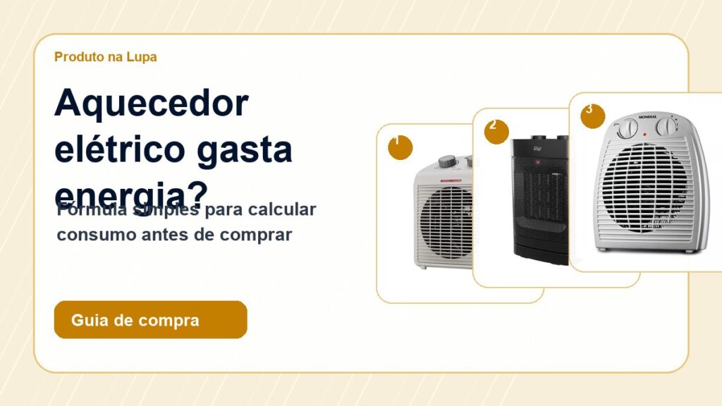 Aquecedor elétrico gasta muita energia? Aprenda a calcular o consumo