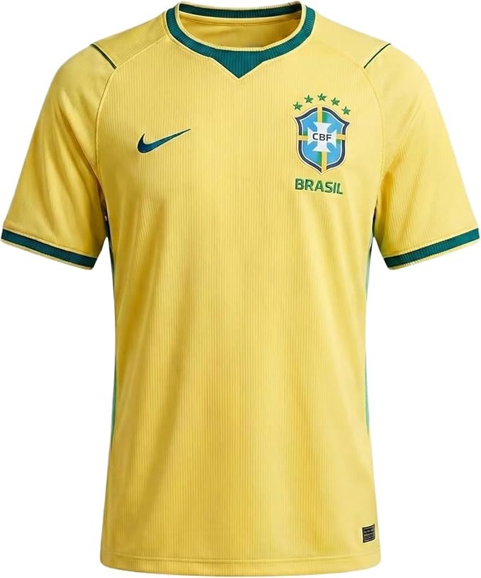 Camisa Brasil amarela modelo torcedor