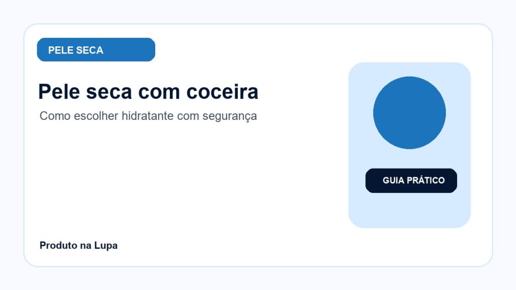 Pele seca com coceira